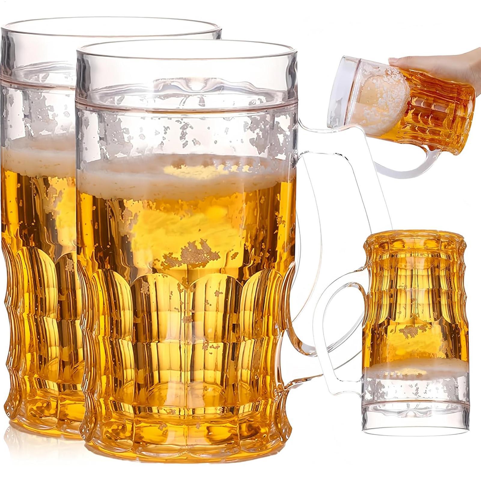 450ml Funny Fake Beer Mug Real - Beer Mug Handled 评论和价格