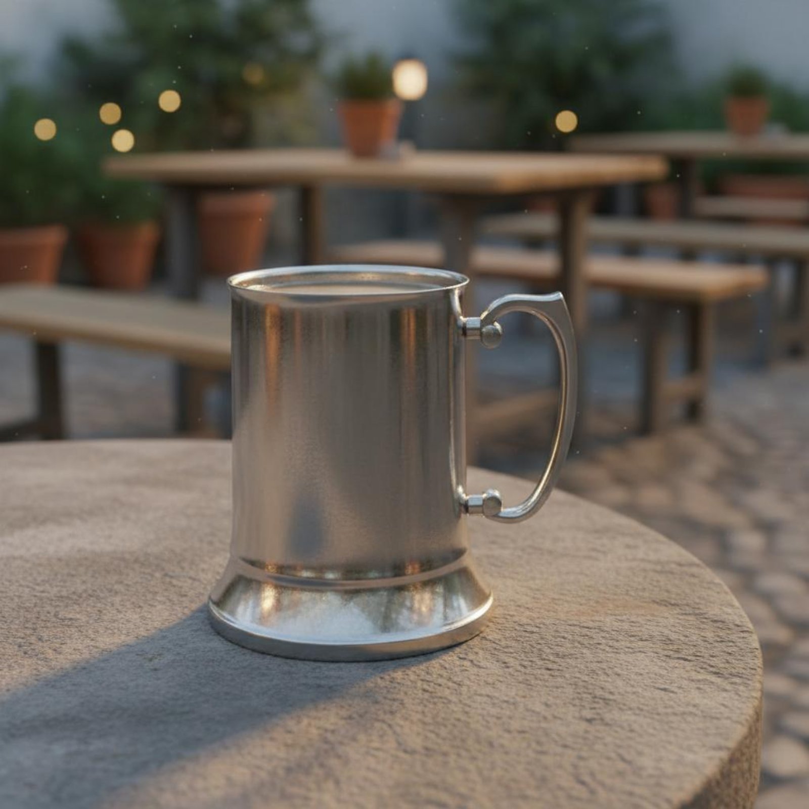 2 Pieces Mixed Drink Mug Metal - Beer Mug Handled 评论和价格