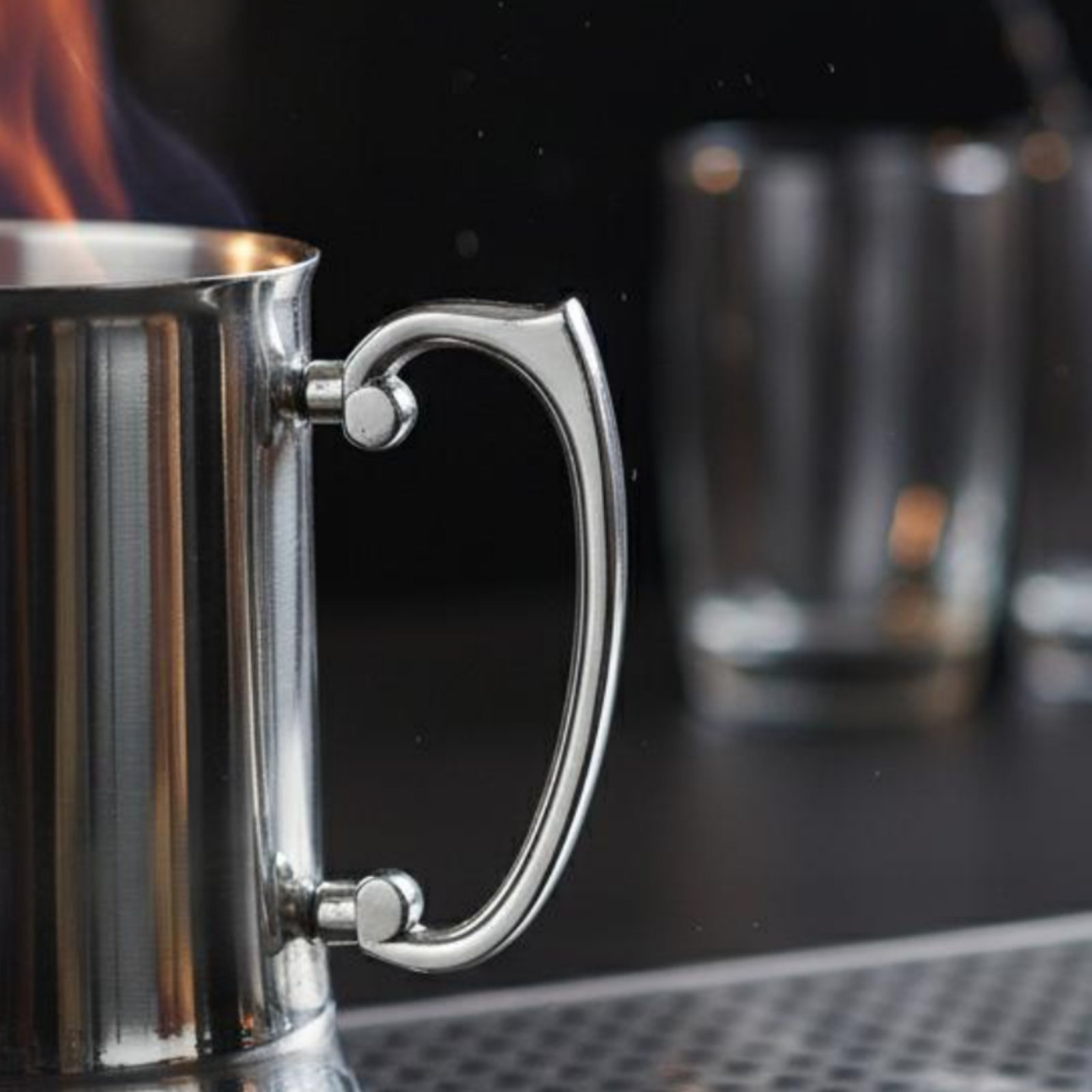 2 Pieces Mixed Drink Mug Metal - Beer Mug Handled 评论和价格