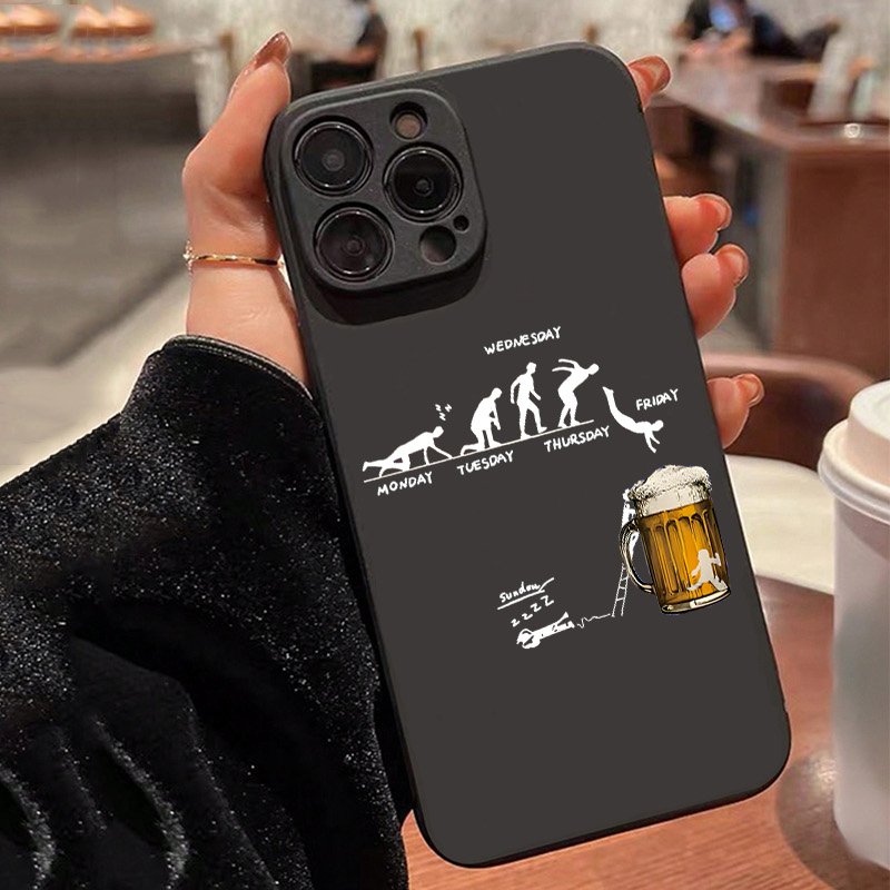 Creative Beer-Themed Phone Cas - Beer & Wine Grab 评论和价格