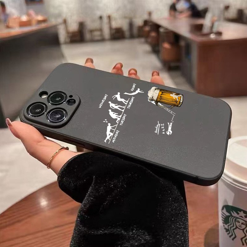 Creative Beer-Themed Phone Cas - Beer & Wine Grab 评论和价格