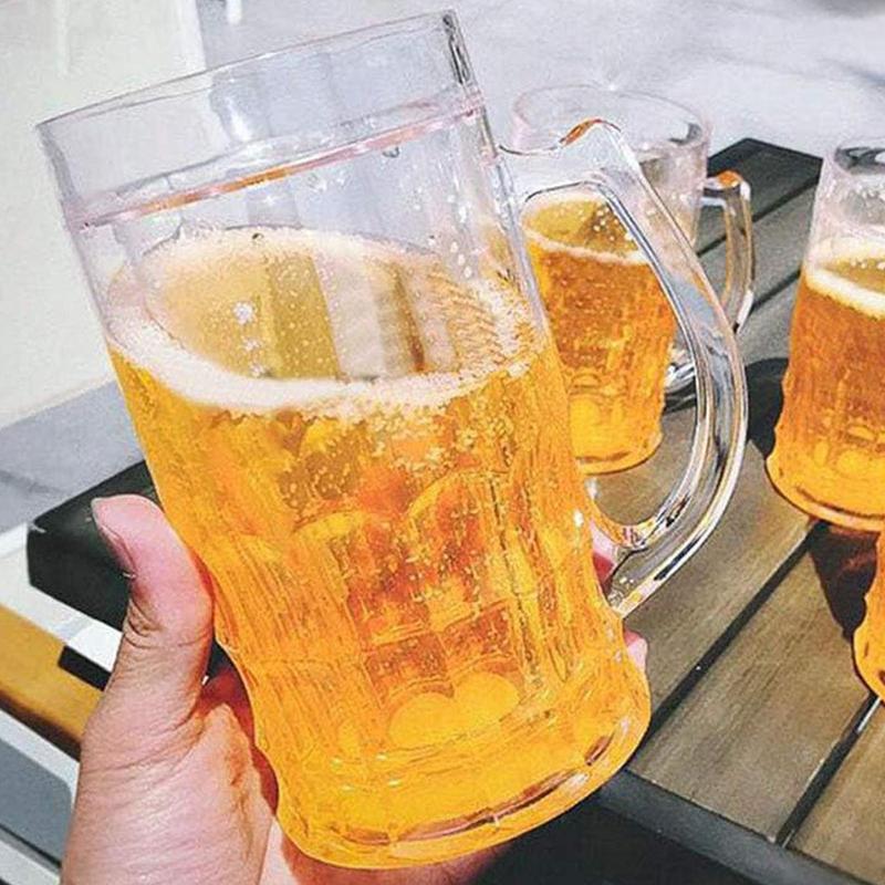 450ml Funny Fake Beer Mug Real - Beer Mug Handled 评论和价格