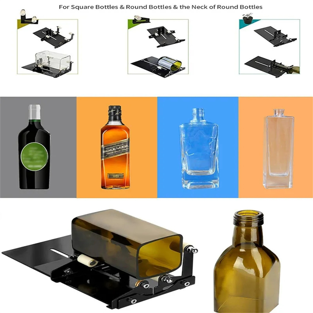 DIY Glass Bottle Cutter Tool S - Wine Beer Combination 评论和价格