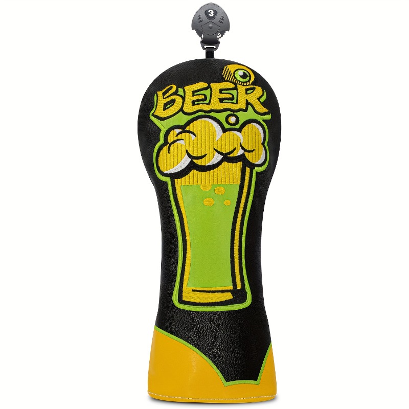 Golf Club Head Cover - Beer Mu - Beer & Wine Grab 评论和价格