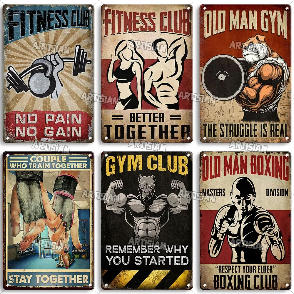 Old Man Gym Club Inspirational - Wine Tag Label 评论和价格