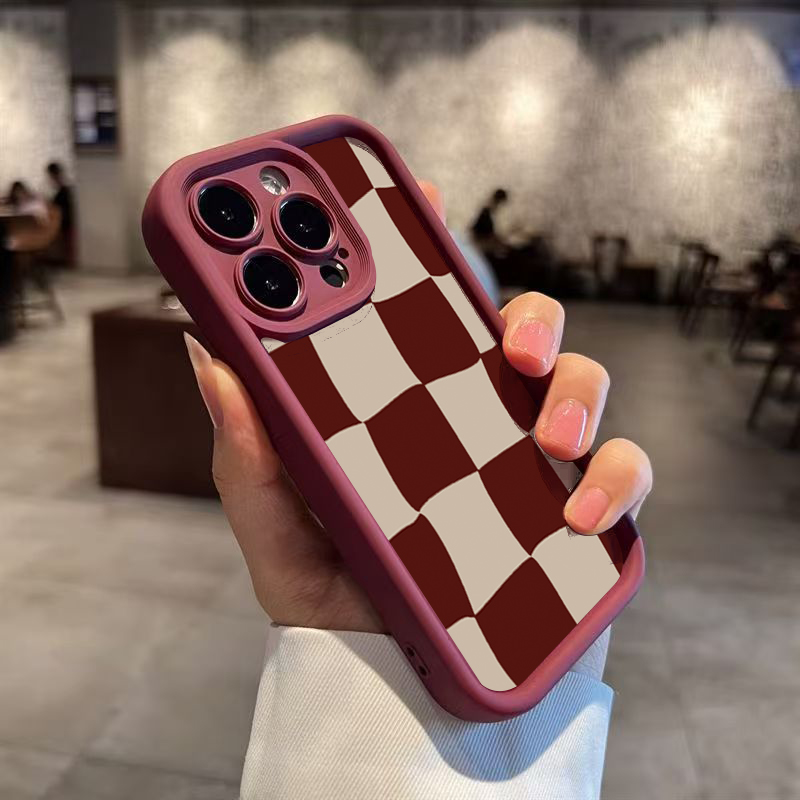 Wine Red Deform Grid Pattern P - Wine & Beer Tours Of Nova Scotia 评论和价格