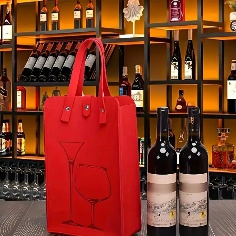 High Quality Felt Red Wine Bag - Wine & Beer Tours Of Nova Scotia 评论和价格