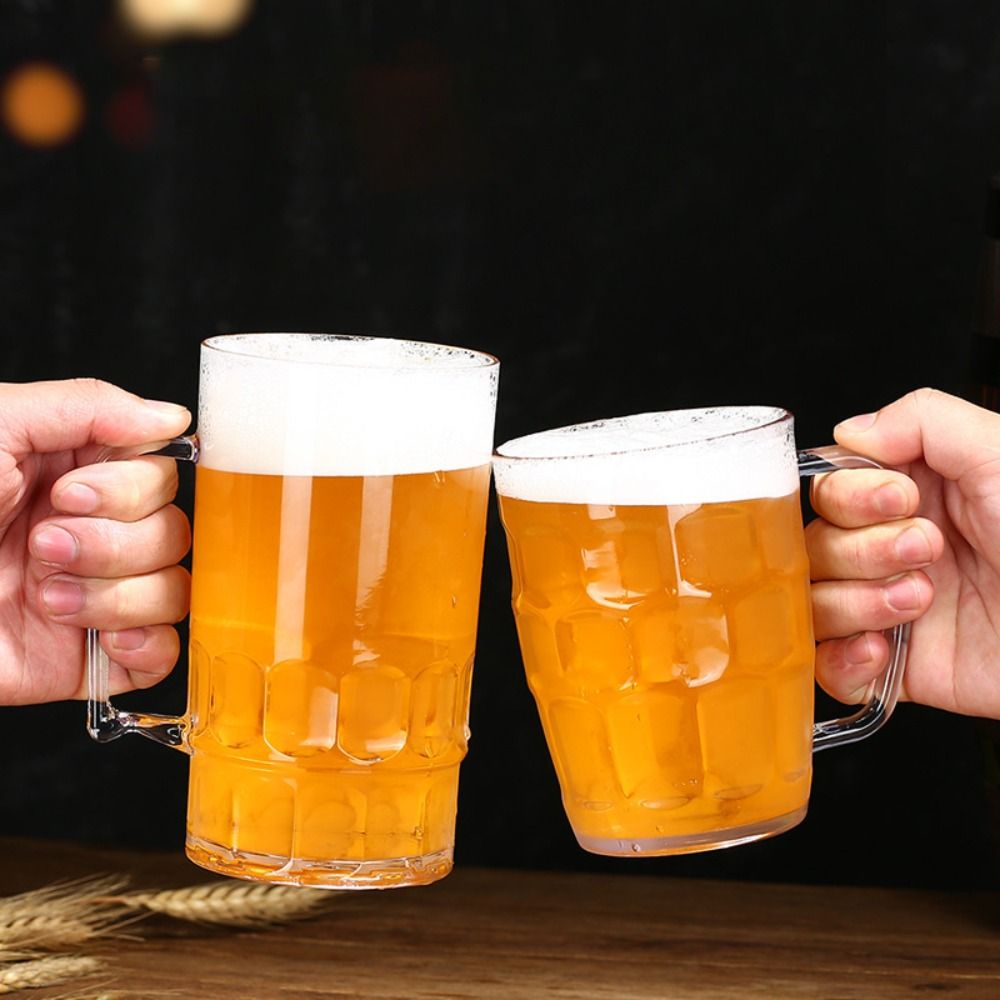 Creative Imitation Glass Plast - Beer Mug Handled 评论和价格