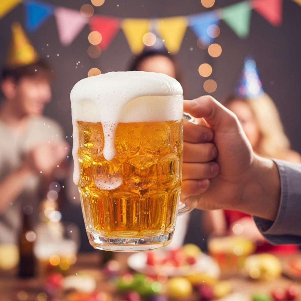 Creative Imitation Glass Plast - Beer Mug Handled 评论和价格