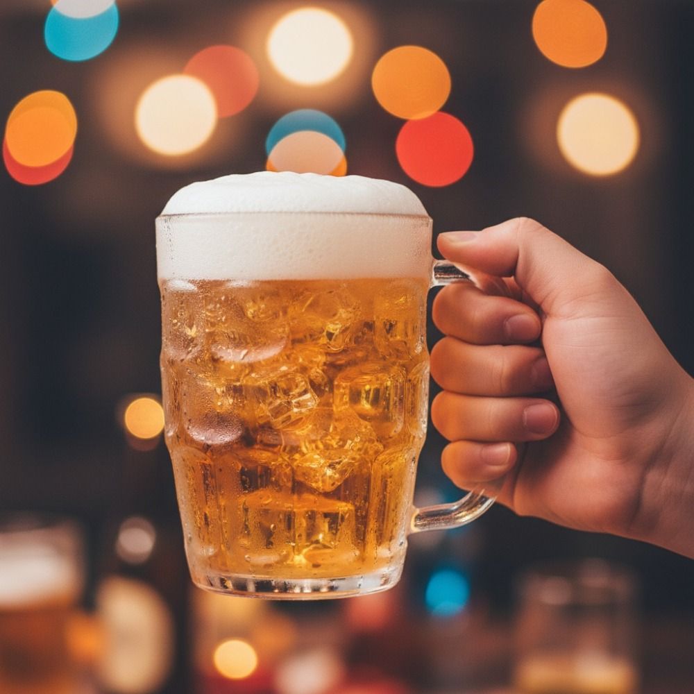Creative Imitation Glass Plast - Beer Mug Handled 评论和价格