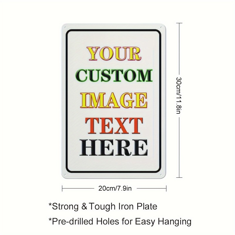 Custom Photo Rectangular Iron  - Wine Tag Label 评论和价格