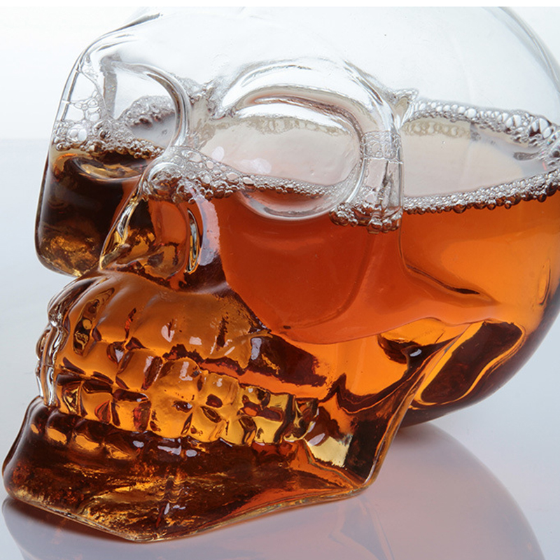 Creative Skull Head Decanter C - Whisky Beer And Wine 评论和价格