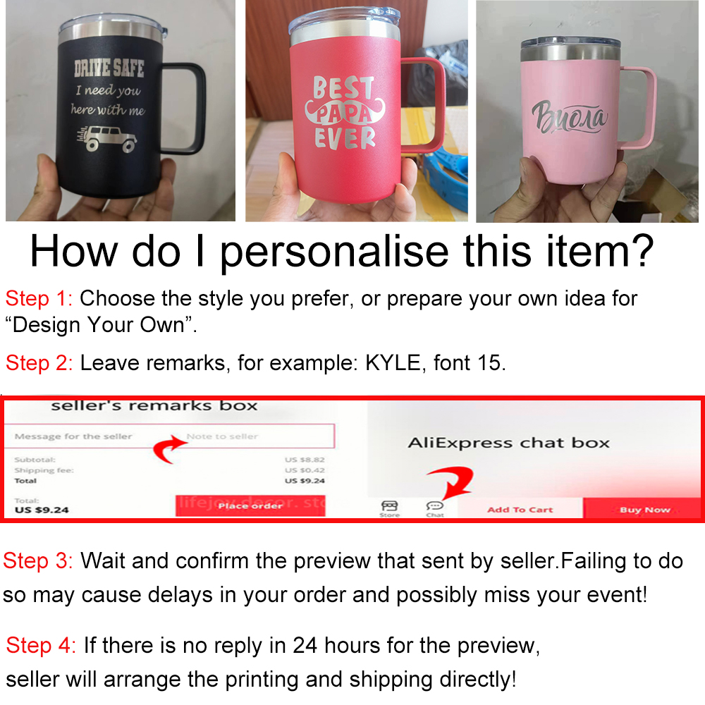 16oz Stainless Steel Insulated - Beer Mug Handled 评论和价格