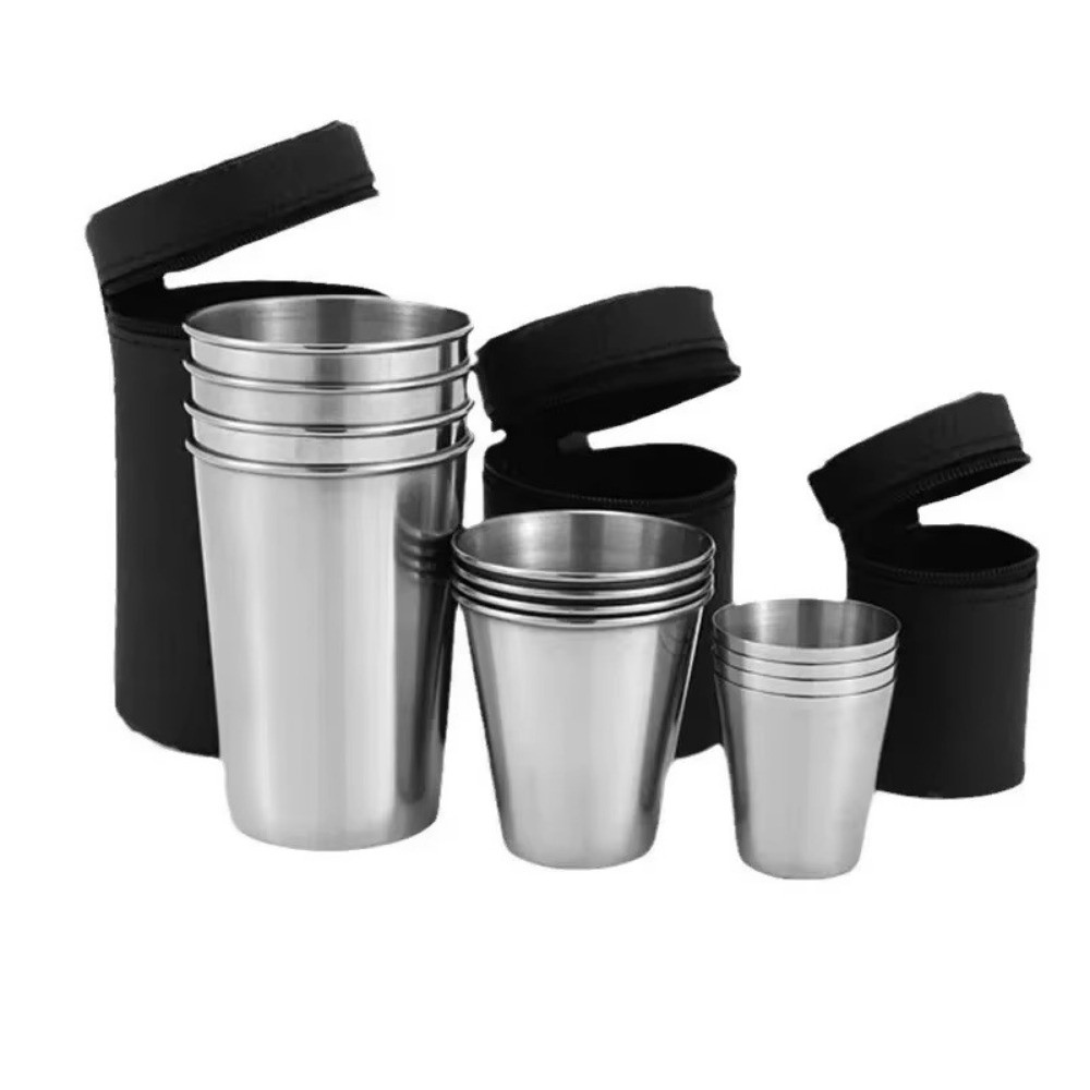4Pcs Outdoor Stainless Steel C - Whisky Beer And Wine 评论和价格