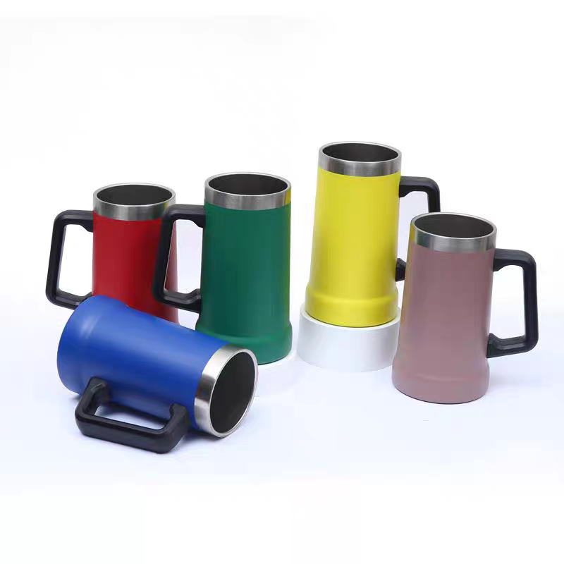 Insulated Stainless Steel Beer - Beer Mug Handled 评论和价格