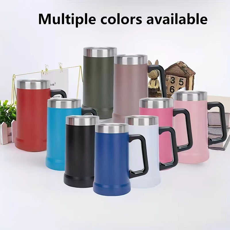 Insulated Stainless Steel Beer - Beer Mug Handled 评论和价格