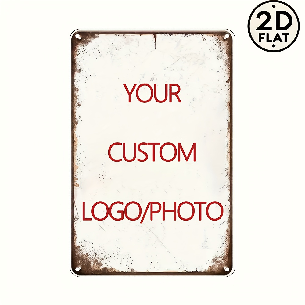 Custom Metal Tin Sign Personal - Wine Tag Label 评论和价格