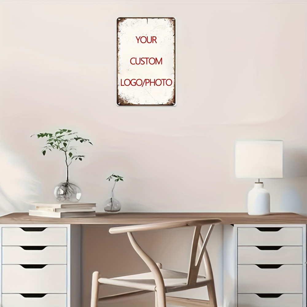Custom Metal Tin Sign Personal - Wine Tag Label 评论和价格