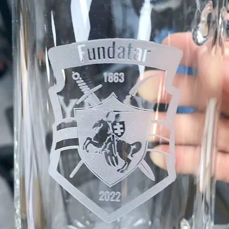 Personalized Beer Glass 500ml/ - Beer Mug Handled 评论和价格