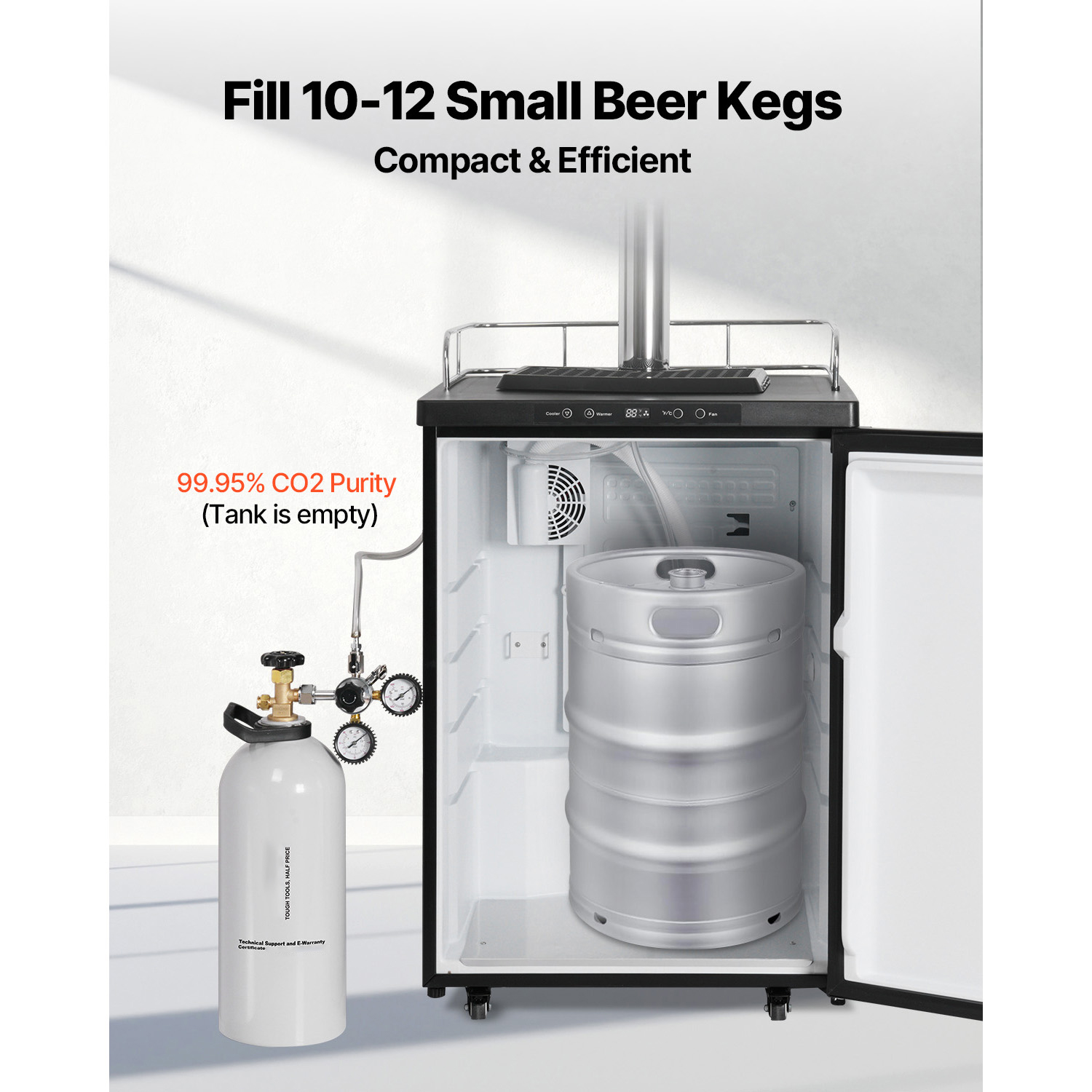 SucceBuy CO2 Tank 10 lbs New A - Beer & Wine Grab 评论和价格